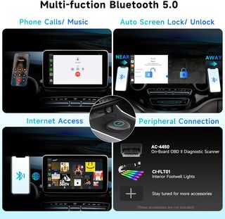 Adaptador CarPlay / Android,4G+64G LTE Android Box