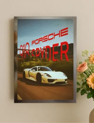 Cuadro Porsche 918 Spyder