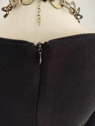 Vestido negro Zara Talla M