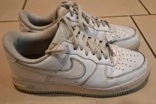 Nike Air Force 1 Bianche/verdi Usate