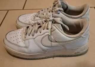 Nike Air Force 1 Bianche/verdi Usate