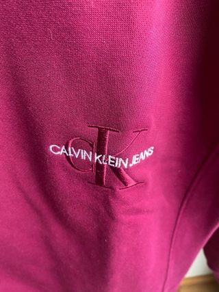 Sweatshirt Calvin Klein Fucsia-Homem