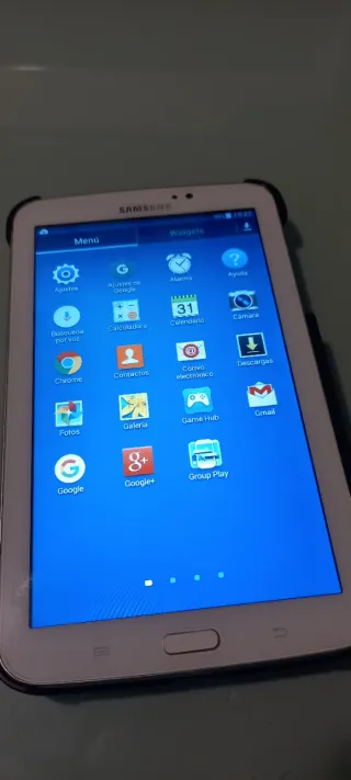 Tablet Samsung con Juegos