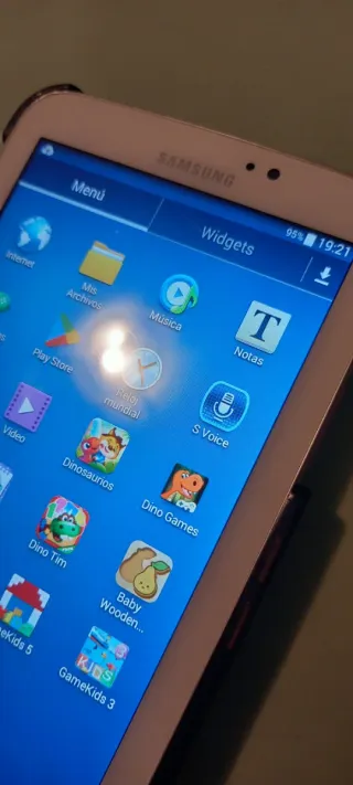 Tablet Samsung con Juegos