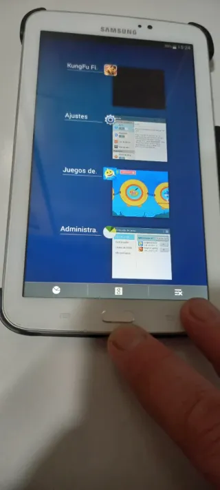 Tablet Samsung con Juegos
