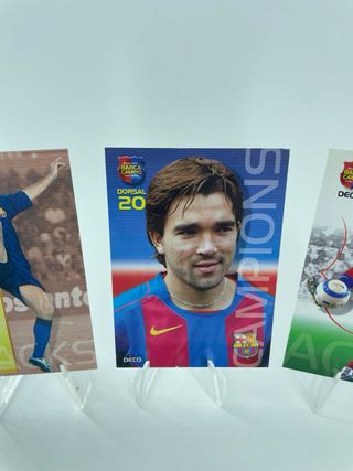 5 x Deco Barcelona Panini MGK Barça Campió 04 / 05