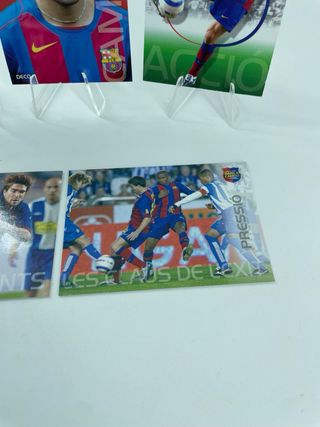 5 x Deco Barcelona Panini MGK Barça Campió 04 / 05