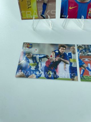 5 x Deco Barcelona Panini MGK Barça Campió 04 / 05
