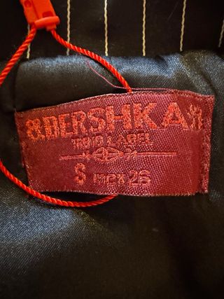 Blazer Rayas Negras y Plateadas