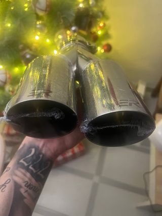 Cola de escape doble ER