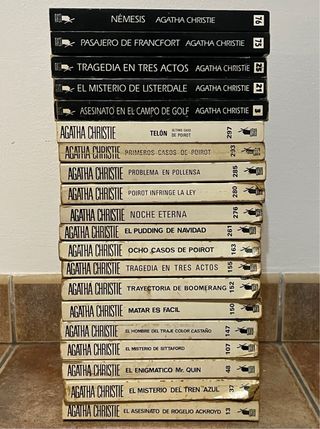 Lote 20 Libros Agatha Christie - Editorial Molino
