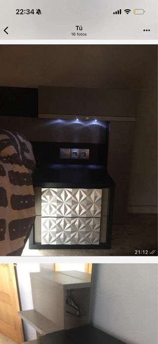 Dormitorio matrimonio, caldera,entrada y plafon te