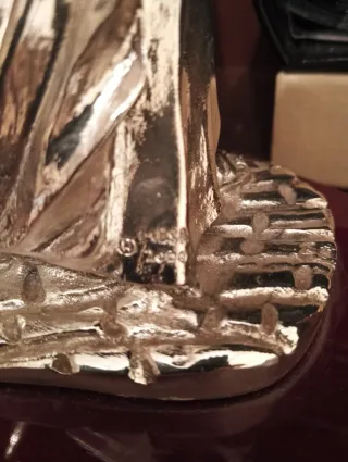 Figura de plata Nazareno y niño