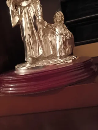 Figura de plata Nazareno y niño