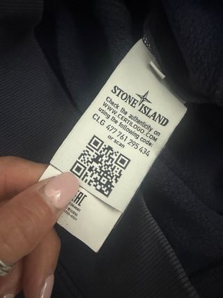 Felpa Stone Island Blu