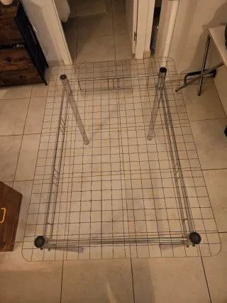 Mesa de escritorio cristal