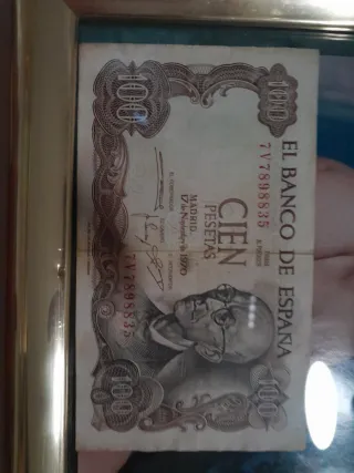 Billete 100 pesetas Banco de España 1970