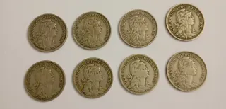 Moedas Portuguesas 50 Centavos e 1 Escudo