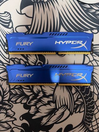 Kingston HyperX FURY Blue 4GB RAM (x2)