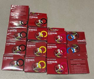 Cartuchos de tinta EI-604XLBK, EI-604XLYL, EI-604X