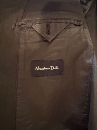 Blazer Massimo Dutti Marrón