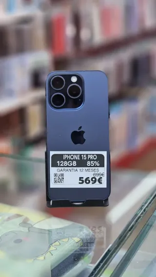 iPhone 15 Pro 128GB Azul