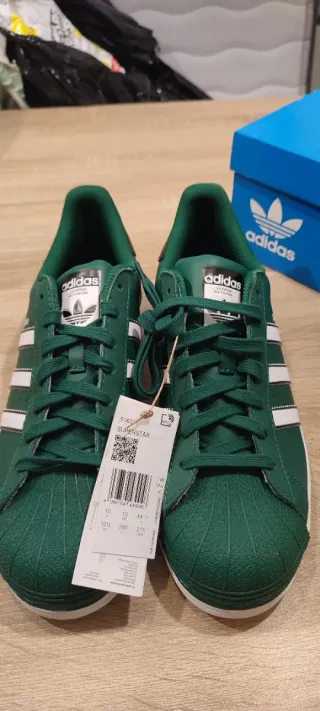Adidas Superstar Verde Talla 44 2/3