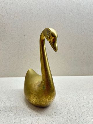Cisne de Bronce Vintage 16cm 650g