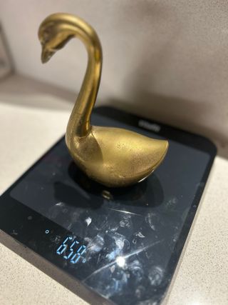 Cisne de Bronce Vintage 16cm 650g