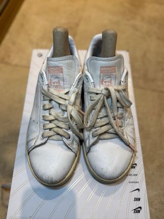 Zapatillas Adidas Stan Smith Blancas y Rosas