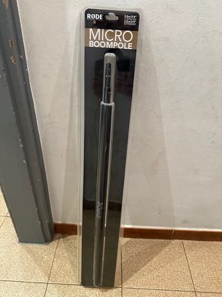Rode Micro Boompole percha sonido