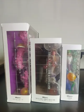 Lote Figuras SH Figuarts Zarbon, Freezer y Dodoria