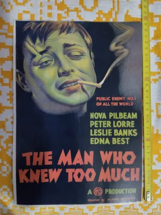 Carteles de películas antiguas - Lote