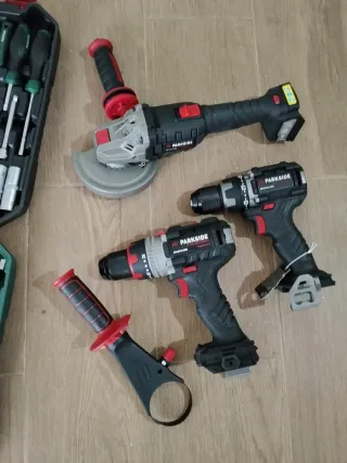 Lote Herramientas Parkside Performance