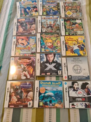 Lote 72 Juegos Nintendo DS