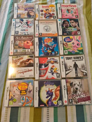Lote 72 Juegos Nintendo DS