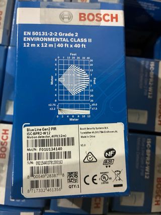 Detector Movimiento Bosch ISC-BPR2-W12