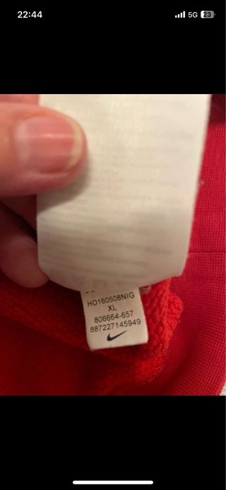 Sudadera Nike Roja XL Urban