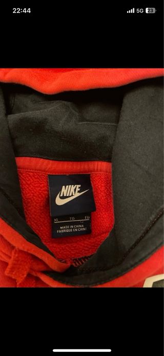 Sudadera Nike Roja XL Urban