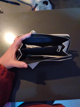 Cartera Desigual Blanca con Detalles Multicolor