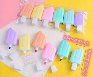 Subrayadores Helado Divertidos Ale-hop
