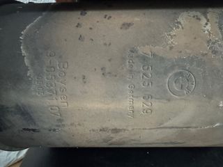 Silencioso escape BMW 545i