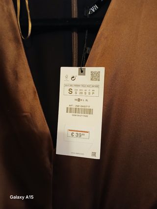 Vestido cut out zara