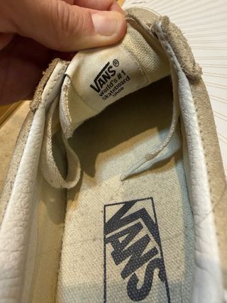 Zapatillas Vans Beige/Blanco