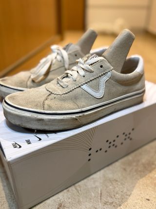 Zapatillas Vans Beige/Blanco