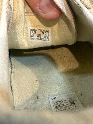 Zapatillas Vans Beige/Blanco