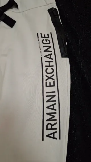 Pantalón chándal Armani Exchange Blanco