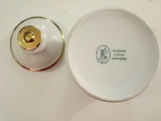 Vasetto Kleiber placcato oro 22 carati