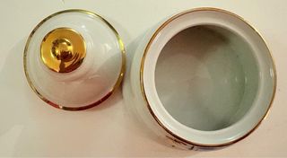 Vasetto Kleiber placcato oro 22 carati