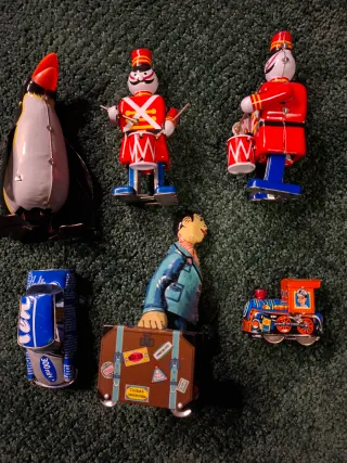 Lote Juguetes Hojalata Vintage